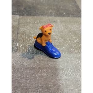 Mini puppy dog‎ shoe doll accessory toy figure 1993